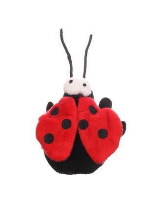 Flamingo Cat Zingu LadyBug - mała zabawka dla kota, pluszowa biedronka z kocimiętką