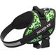 Julius-K9 IDC Powerharness Pixelfield - szelki dla psa, z odblaskami, zielone piksele