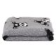 Blovi DryBed A+ - Non-Slip Pet Bed, Gray with Pandas