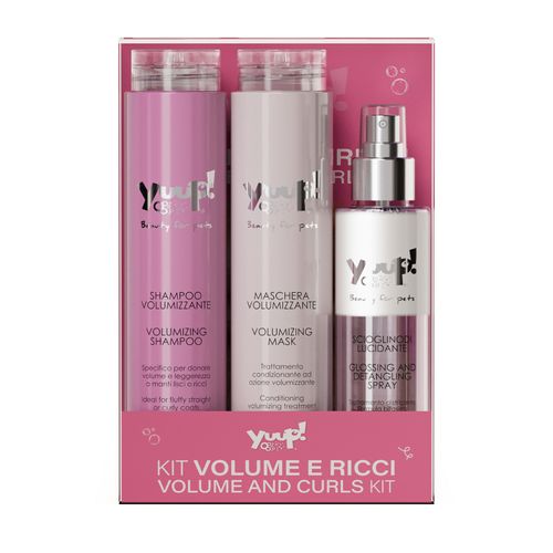 Yuup! Volume Kit - zestaw kosmetyków do kręconej i pozbawionej objętości sierści psa i kota