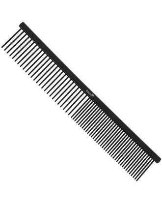 Blovi Antistatic Comb 19cm - grzebień metalowy dla psa i kota, z antystatyczną powłoką, mieszany rozstaw pinów (50/50)
