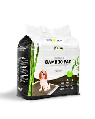 Dashi Bamboo Pad 60x40cm - antybakteryjne podkłady higieniczne dla psa, z węglem aktywnym, 30szt.