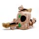 Outward Hound Hide A Squirrel Dog Toy Puzzle - pluszowa zabawka logiczna dla psa, wiewiórki w dziupli