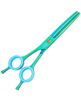 Profesionalne, jednostronne degażówki marki P&W Scissors (by Nick Kontos), model Hulk. Wykonane zostały z najwyższej jakości stali, pokrytej powłoką opalizującą w kolorze zielonym.