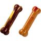 Nylabone Extreme Bone Twin Pack - Dog Chew Toy Set, Beef with Cheese and Apple Flavored