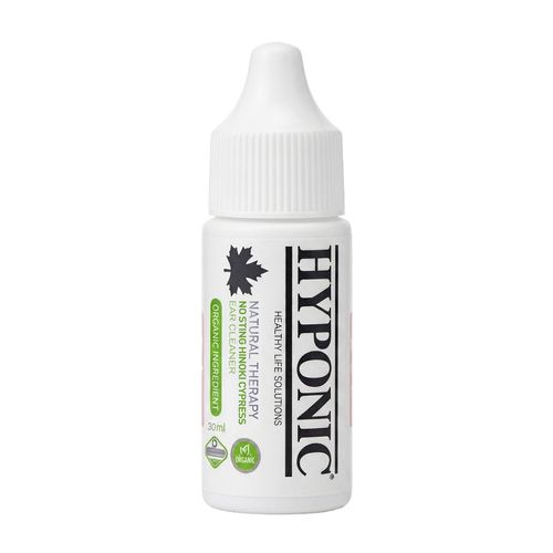 Hyponic No Sting Hinoki Cypress Ear Cleaner for All Pets 30ml - płyn do czyszczenia uszu psa i kota, z cyprysikiem tępołuskowym