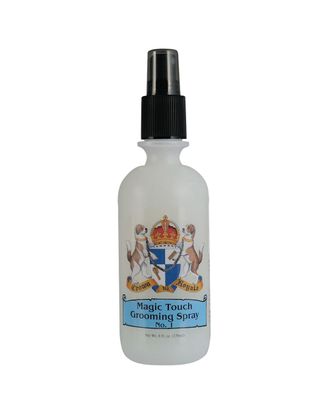 Crown Royale Magic Touch Formula 1 RTU - spray antystatyczny i nabłyszczający do cienkiej i delikatnej sierści psa - 236ml