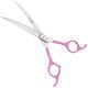 Blovi Amber Line Curved Scissors 6,5" - with Decorative Tension Screw, Pink