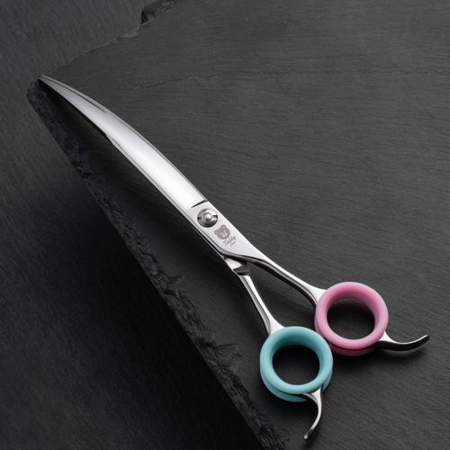 Blovi Teddy Line Curved Scissors 7.5
