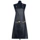 Blovi Paw Strap Grooming Apron - czarny fartuszek groomerski z elementami w łapki, uniwersalny