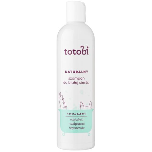 Totobi naturalny szampon do białej sierści, dla psa i kota 300ml