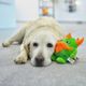 Dashi Agnar Plush Pet Toy 16cm - pluszowa zabawka dla psa z piszczałką, zielony stworek