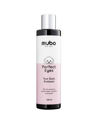 Mubo Perfect Eyes Tear Stain Remover 250ml -  płyn na zacieki i przebarwienia pod oczami dla psa i kota