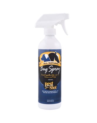 Best Shot Bug Spray - naturalny preparat z citronellą odstraszający owady, dla psów, koni - Pojemność: 473ml