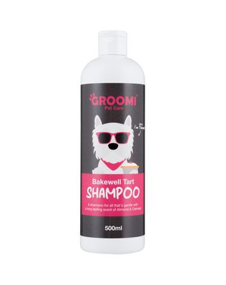 Groomi Bakewell Tart Shampoo 500ml - delikatny szampon dla psa, o zapachu migdałowo-owsianej tarty
