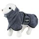 Biglo Microfibre Pet Bathrobe - Ultra-Absorbent Microfibre Dog Bathrobe, Grey