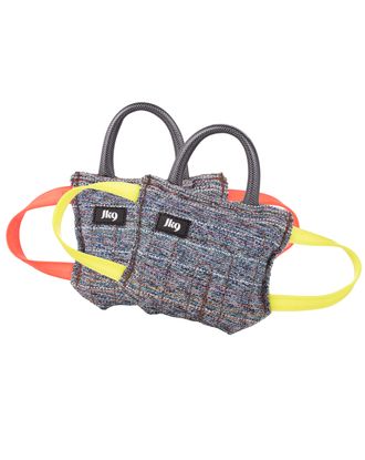 Julius-K9 Cotton Bitepad - mocny bawełniany szarpak dla psa, z trzema uchwytami