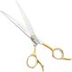 Chris Christensen Artisan Professional Curved Scissors - profesjonalne, ręcznie kute nożyczki gięte, z japońskiej stali nierdzewnej