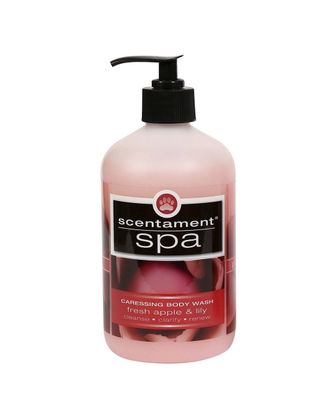 Best Shot Spa Caressing Fresh Apple & Lily Body Wash - relaksacyjny płyn myjący do sierści, o zapachu jabłka i lilii, z naturalnymi ekstraktami, koncentrat 1:10 - 473ml