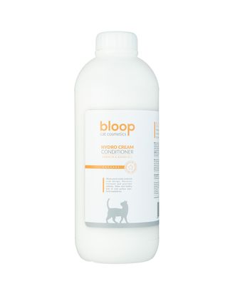 Bloop Hydro Cream Conditioner - odżywka dla kotów długowłosych z keratyną i olejkiem arganowym - 1L