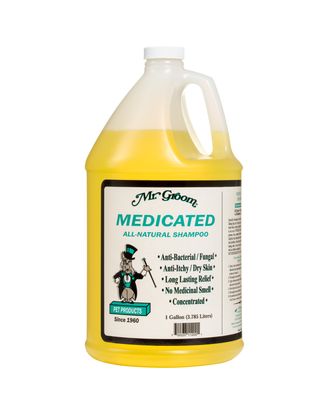 Mr Groom Medicated Shampoo - leczniczy szampon dla psa, do suchej i swędzącej skóry, koncentrat 1:4 - 3,8L