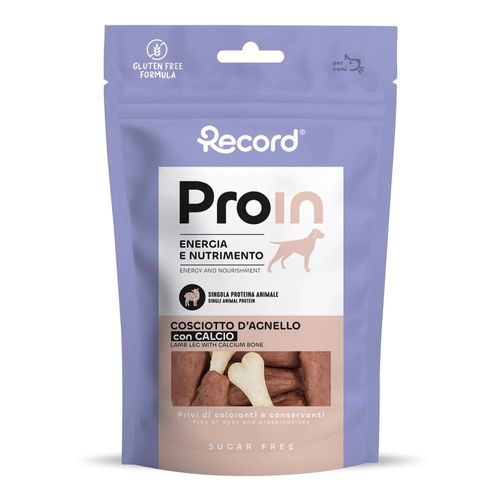Record ProIn Single Protein Dog Snack Lamb 75g - monoproteinowe smaczki dla psa, jagnięcina