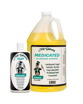 Mr Groom Medicated Shampoo - leczniczy szampon dla psa, do suchej i swędzącej skóry, koncentrat 1:4