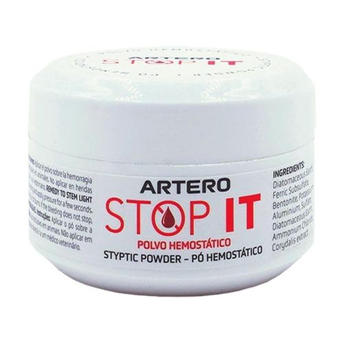 Artero Stop It Styptic Powder 14g - proszek do tamowania krwawienia u psów i kotów