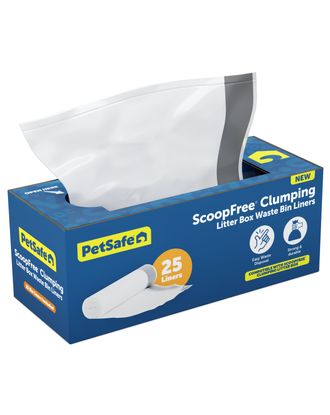 PetSafe Scoop Free Waste Bin Liners 25szt. - worki do kuwety, do kuwet samoczyszczących Scoop Free i SmartSpin