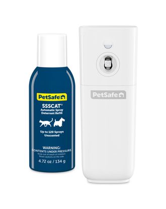 PetSafe SSSCAT Automatic Spray Pet Deterrent - odstraszacz psów i kotów, z czujnikiem ruchu, bezzapachowy