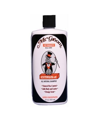 Mr Groom Citrus Shampoo - naturalny szampon przeciw pchłom dla psów, z olejkami eterycznymi, aloesem i olejem kokosowym - 355ml