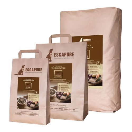 Escapure Premium Pferd - wysokiej jakości karma dla psa, konina wypiekana w piecu