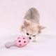 Flamingo Puppy Benty Cone Pink 15cm - zabawka na przysmaki dla szczeniaka, grzechotka, różowa