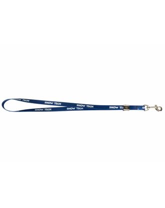 Show Tech Grooming Noose Blue with Logo 57x1,5 cm - smycz groomerska z regulacją obwodu szyi, niebieska