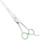 Geib Crocodile Straight Scissors - profesjonalne nożyczki groomerskie proste z cienkimi ostrzami i mikroszlifem, stal japońska