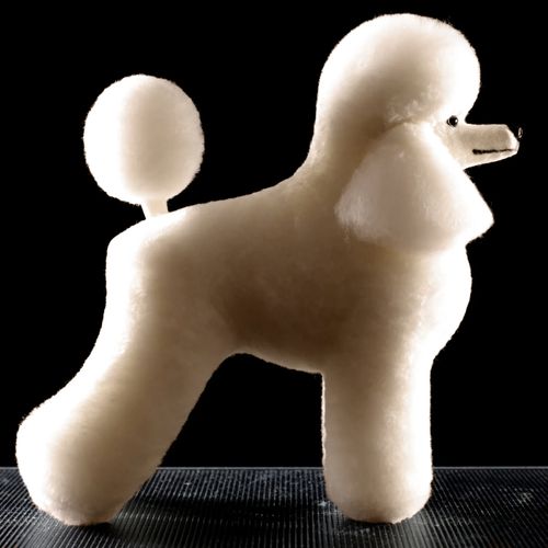 Mr. Jiang Poodle Full Body Hair Lamb - Replacement Coat for Toy