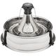 PetSafe Drinkwell 360 Stainless Steel Pet Fountain 3,8L - duża fontanna dla kota i psa, ze stali nierdzewnej, 5 strumieni