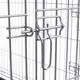 Flamingo Keo Silver - metalowa klatka dla psa, XXL: 76x120x82cm