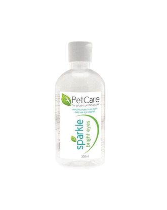 Pet Care Sparkle Bright Eyes 250ml - płyn do usuwania przebarwień pod oczami, dla psów i kotów