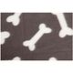Flamingo Fleece Blanket Bones 150x130cm - miękki, polarowy kocyk dla psa