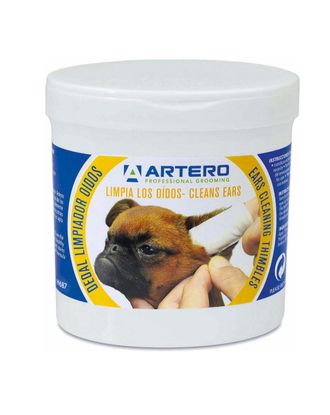 Artero Ears Cleaning Wipes 50szt. - chusteczki do czyszczenia uszu dla psów i kotów