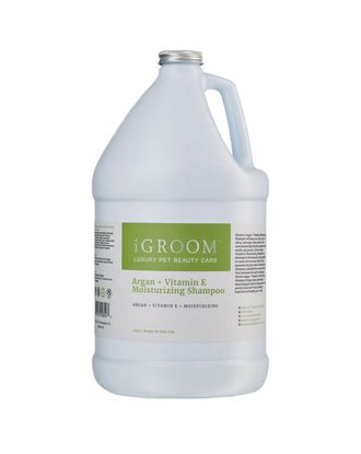 iGroom Argan Vitamin E Shampoo - szampon nawilżająco-oczyszczający dla psa i kota, koncentrat 1:16 - 3,8L