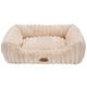 Biglo Cobe Beige - Comfortable & Soft Corduroy Fleece Sofa Dog Bed