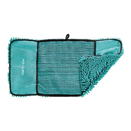 Artero Noodles Rumba 78x35cm - ręcznik dla psa z mikrofiby, z kieszeniami na dłonie