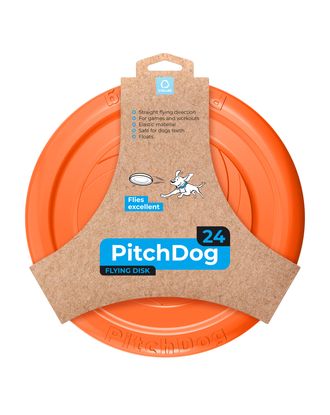PitchDog Disc 24cm - frisbee dla psa, delikatne dla zębów