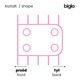 Biglo Pet Recovery Suit Pink - Post Surgical Dog & Cat Clothing
