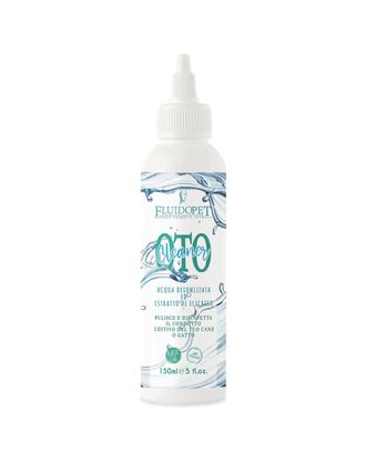FluidoPet Oto Cleaner 150ml - płyn do czyszczenia uszu psa, kota, z wyciągiem z kocanki