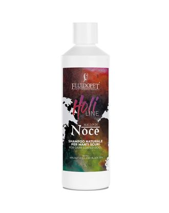 FluidoPet Mallo Di Noce Natural Shampoo - profesjonalny szampon pogłębiający kolor czarny i ciemny, koncentrat 1:10 - 1L
