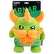 Dashi Agnar Plush Pet Toy 16cm - pluszowa zabawka dla psa z piszczałką, zielony stworek