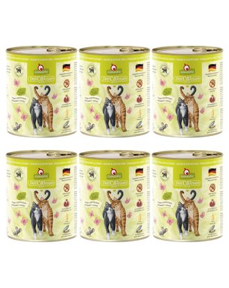 GranataPet DeliCatessen Pheasant & Coney - bezzbożowa mokra karma dla kota, bażant z królikiem - 6x 800g